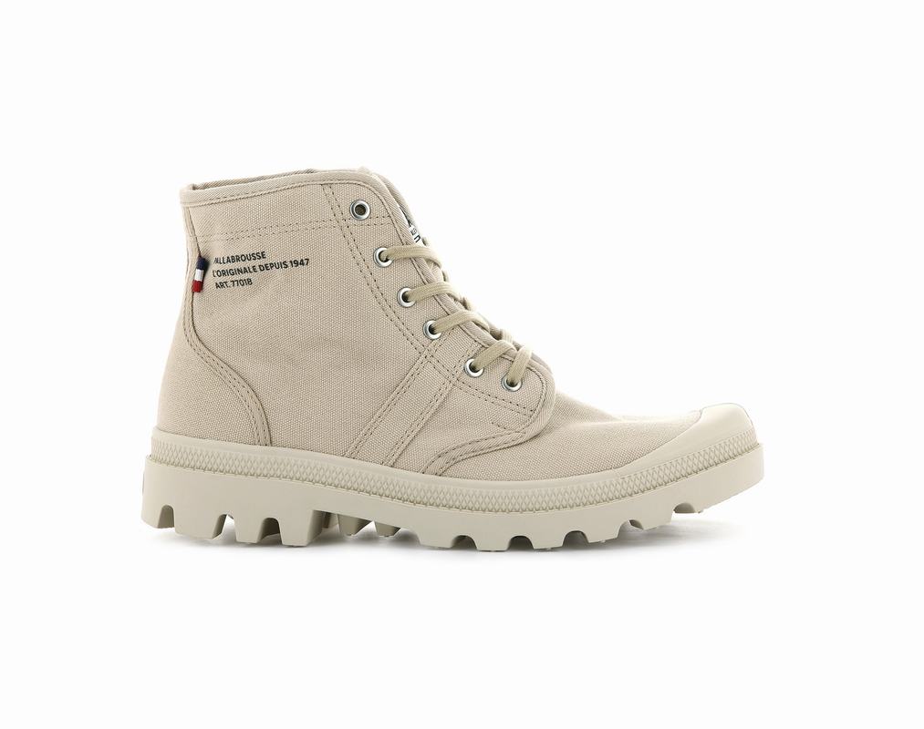 Palladium Pallabrousse Legion Mens Boots Beige Australia [GIEZNW-604]